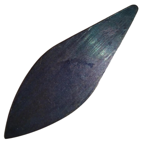 Bassoon Plaque, Burnished Steel - Crook and Staple